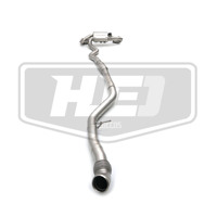 Pour F32 F33 F36 435I 3.0T N55 – Échappement Catback Performance Style M4 Amélioré avec Embouts Professionnels en Acier Inoxydable Doré