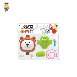 Pistola de Agua Eléctrica de 1L con Mochila, Pistola de Agua con Diseño de Cocodrilo, Tanque de Agua con Diseño de Oso, Juguetes de Agua para Niños para la Playa en Verano - Product Image 2