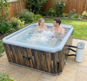 Jacuzzi Inflable de PVC Personalizado OEM/ODM en Oferta, Piscina de Hidromasaje con Burbujas de Aire, Portátil, para 2-6 Personas, para Jardín, Hotel - Product Image 1