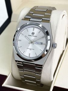 The new steel <b>bracelet</b> men's watch with butterfly clasp is selling well across the border. - Product Image 1