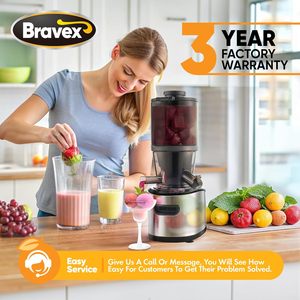 5.51 "מכונת <span class=keywords><strong>juicer</strong></span> רחב העיתונות הקרה 250w masticating עמלץ פירות שלמים & גלידה יצרנית גלידות - Product Image 6