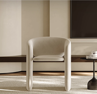 Roche Fort Chaise de salle à manger contemporaine pour bureau à domicile Salon Table de restaurant sur le thème du café Lounge Net Coffee Desk Leisure