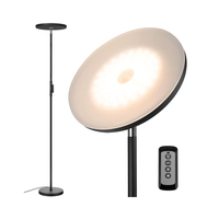 Lampadaire circulaire moderne simple et de haute qualité 3000-6500k adapté à la décoration dans le salon chambre lampadaire