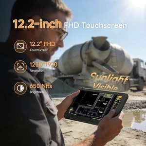 เครื่องสแกนบาร์โค้ดแท็บเล็ตแบบทนทาน I22J 2หน้าจอ1920x1200 <span class=keywords><strong>Windows</strong></span> <span class=keywords><strong>11</strong></span> <span class=keywords><strong>Pro</strong></span> Intel N5100 8GB + 128GB เครื่องสแกนสินค้าคงคลังทางอุตสาหกรรม - Product Image 3