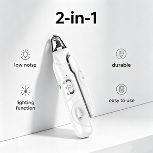 <span class=keywords><strong>Coupe</strong></span>-ongles pour animaux de compagnie rechargeable par USB 2-en-1 avec lumière LED, silencieux, sûr, facile à utiliser, écologique, pliable, en acier inoxydable pour chats - Product Image 5