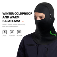 Cagoule de performance solide avec logo personnalisé pour hommes et jeunes Masque de sport intégral ajusté pour le football américain
