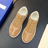 Chaussures de sport en cuir pour hommes de style designer de haute qualité, classiques à lacets, décontractées, pour les occasions professionnelles quotidiennes, chaussures de marche