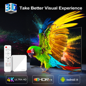 Nhà Máy <span class=keywords><strong>2025</strong></span> thông minh dòng phương tiện truyền thông Máy nghe nhạc t1x Android 14.0 TV Box kép Wifi Allwinner H313 4K 2GB RAM 16GB Rom giá rẻ Set-Top Box - Product Image 3