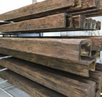 WLX Vente chaude, poutre en bois artificiel en PU, décoration de plafond, design de poutre artificielle à vendre