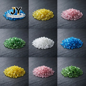 Verre broyé coloré <span class=keywords><strong>de</strong></span> qualité architecturale pour revêtement <span class=keywords><strong>de</strong></span> sol, réponse en stock 24H, prix direct usine, 1000 tonnes <span class=keywords><strong>de</strong></span> production mensuelle - Product Image 5