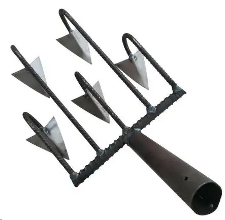 New all steel Garden Tool Hand Shovel Weed Puller Small Hollow Triangle Hoe for Garden Weeding hoe
