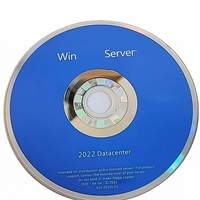 MS Windows Server 2022 Datacenter DVD con Etiqueta de Clave, Paquete Completo en Stock, Activación en Línea, Versión de Internet, Envío Rápido