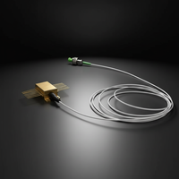 Module de diode laser à fibre nanoseconde 1535 nm, puissance de pointe 1 kW, largeur d'impulsion réglable, source optique compacte pour LiDAR