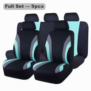 Fundas de Asiento de Coche Transpirables de Poliéster Universales para Mazda, Juego Completo de Protectores para la Mayoría de los Coches, Camionetas, City, Sonata, XC90, PVC - Product Image 2