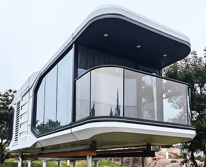 Residenze Moderne in Stile Capsula con Aree Attività Paesaggisticamente Ammessate, Case Modulari Complete con Struttura in Acciaio - Product Image 1