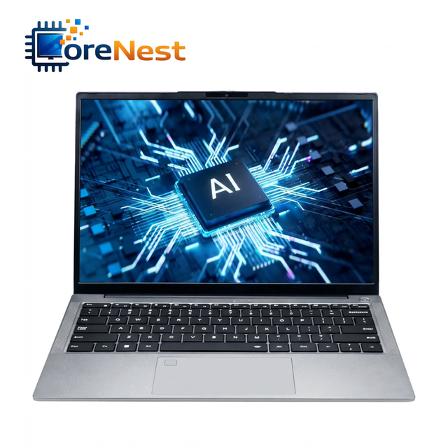 New 2026 High Performance AI Laptop Intel Core Ultra 5 225H 15.6 Inch 1TB SSD Windows 11 AI-Ready Notebook for Business