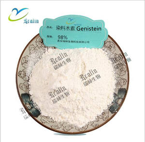 공장 공급 제니스타 팅토리아 추출물 제니스테인 분말 CAS 번호 446-72-0 제니스테인 - Product Image 4