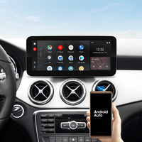 Autoradio Linux 10.25 ''pour Mercedes Benz a Class W176 NTG4.5 Support d'écran de voiture Joystick d'origine et Carplay sans fil