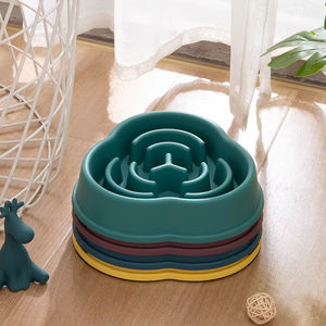 1 Plato de Alimentación Lenta para Mascotas, Plato Antideslizante para Perros, Plato Antivuelco, Suministros y Dispositivos de Alimentación para Mascotas - Product Image 6