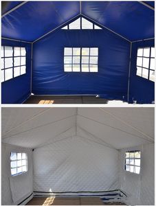 MKR Medical Resistente Construção Primeiros Socorros e Resgate 12 quadrado Algodão Forte Steel Pipe Canvas Tent - Product Image 5