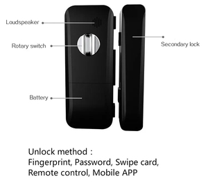 Serratura Intelligente per Porta in Vetro di Alta Qualità, Facile Installazione, Biometrica con Impronta Digitale, WiFi Tuya, Cloud, <span class=keywords><strong>12</strong></span> Tasti Digitali Touch - Product Image 6