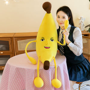 <span class=keywords><strong>Banane</strong></span> petit cadeau logo personnalisé doux dessin animé fruits jouets <span class=keywords><strong>banane</strong></span> en peluche - Product Image 6