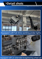Machine de pliage de fil CNC multi-axes entièrement automatique certifiée CE, directement de l'usine, GT25-10