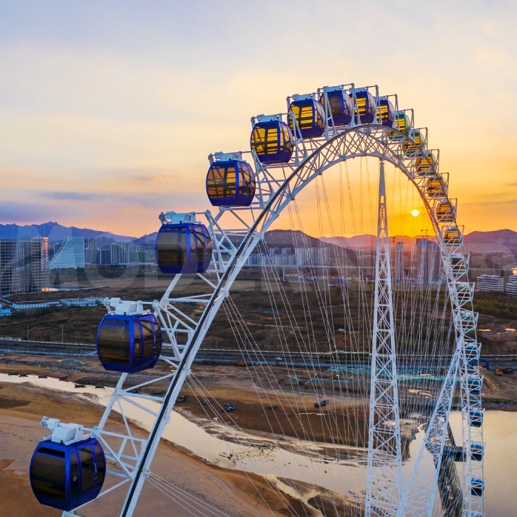 16 Seats Mobile Mini Ferris Wheel