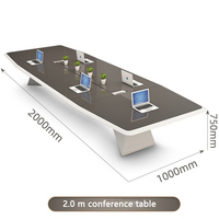 HYZ-69 table de bureau pour salle de conférence meubles de bureau ensemble de table de réunion tables et chaises de conférence modernes