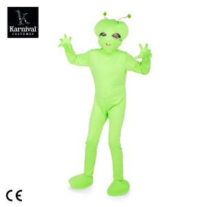 ODM Disfraz de astronauta y alienígena de Halloween para niños Body verde Venta completa para fiesta de Carnaval Rendimiento Cosplay para niños - Product Image 4