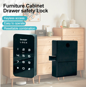 Serrure numérique intelligente en plastique ABS pour <span class=keywords><strong>tiroir</strong></span> de bureau ou armoire métallique – Vente en gros - Product Image 6