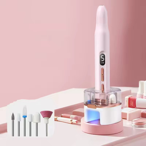 Lima de Uñas Eléctrica Profesional Recargable y Portátil para Uso en Casa o Salón, con Lámpara UV LED - Product Image 1