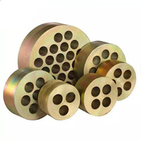 Bloc d'ancrage à coin circulaire varié de 0,5 pouce (12,7 mm) pour post-tensionnement de poteaux de pont en génie civil