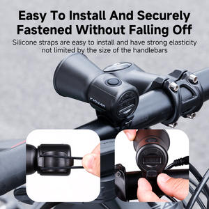 Clacson Elettrico per Bicicletta ad Alto Volume, Impermeabile, Universale per MTB e Bici da Strada, Campanello di Avvertimento Elettrico, Accessori per Biciclette - Product Image 4