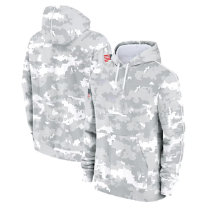 2024 Amerikaans Voetbal Bedrukt Hoodies Salute-To-Service Camo Witte Gary Team Sport Hoodie Trui Met Capuchon Mannen Vrouwen - Product Image 3
