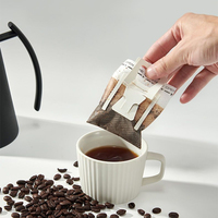 Usine proposant des conceptions personnalisées papier filtre à café durable sacs de café goutte à goutte vides de haute qualité pour un brassage fiable
