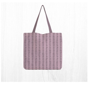 กระเป๋าผ้าฝ้ายคุณภาพพรีเมียม พิมพ์ลาย ดีไซน์สวยงาม เป็นมิตรกับสิ่งแวดล้อม ใช้ซ้ำได้ ทนทาน เหมาะสำหรับการช้อปปิ้ง จำหน่ายส่ง - Product Image 1