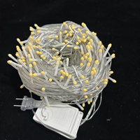 LED-Farbwechsel-Lichterkette mit Sternendesign 360-Grad Außendekoration