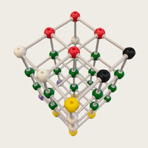 Equipo Educativo <span class=keywords><strong>de</strong></span> Cristal Iónico, Tubo Pequeño, Modelo <span class=keywords><strong>de</strong></span> Estructura <span class=keywords><strong>de</strong></span> Química Orgánica Molecular para Uso en Laboratorio, Componente <span class=keywords><strong>de</strong></span> <span class=keywords><strong>Juego</strong></span> - Product Image 6