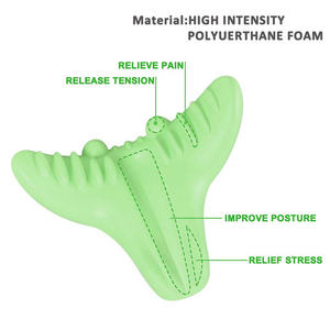 Bantal kiropraktik korektor lengkung leher tidak terisi traksi serviks perenggang leher mengurangi nyeri bahu leher bantal pijat - Product Image 3