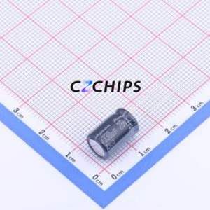 ตัวเก็บประจุอิเล็กโทรไลต์อะลูมิเนียมแบบ Through-Hole รุ่น 25ZLJ330M8X11.5 ขนาด D8xL11.5 มม. 330uF 20% 25V 660mA-120Hz - Product Image 1