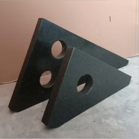 Règle d'angle verticale de haute précision pour marbre et granit, règle triangulaire, règle de détection de verticalité