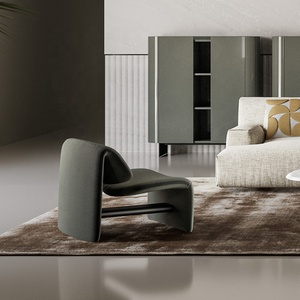 <span class=keywords><strong>Fauteuil</strong></span> d'appoint moderne en cuir PU, <span class=keywords><strong>fauteuil</strong></span> simple rembourré <span class=keywords><strong>pour</strong></span> salon, chambre à coucher, hôtel - Product Image 6