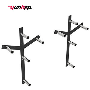 상업용 다기능 접이식 스틸 스쿼트 랙 강도 훈련 벽걸이 랙 - Product Image 6