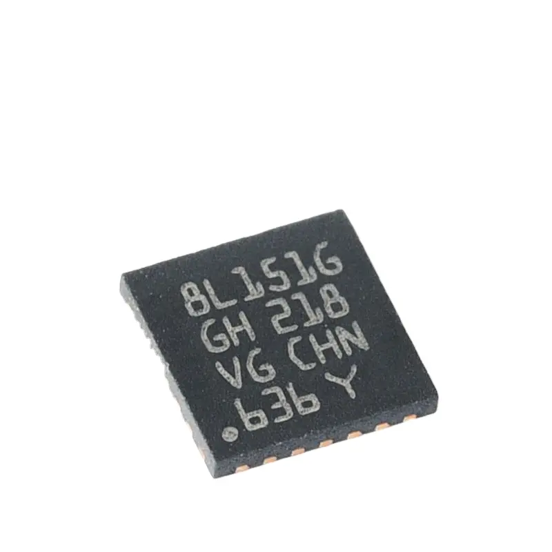 Elektronik bileşenler stm8l151g6u6 8lmicrocontroller g6u6 8 Pin mikrodenetleyici