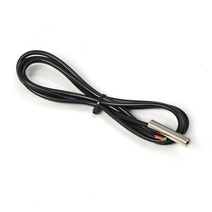 QZ بوم أصلي جديد DS18B20 مسبار درجة حرارة رقمية فولاذ مقاوم للصدأ 1 م/2 م/3 م/5 م - Product Image 6