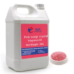 Pink sugar crystal fragrance perfume oil for making brand perfume