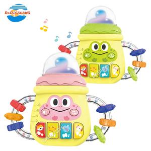 Botol minum bayi lembut, mainan edukasi gigitan bayi, dot botol Musik - Product Image 1