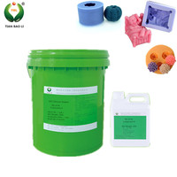 Caoutchouc de Silicone liquide rtvv2, 20 pièces, produits artisanaux, ciment, gypse, savon, bougie