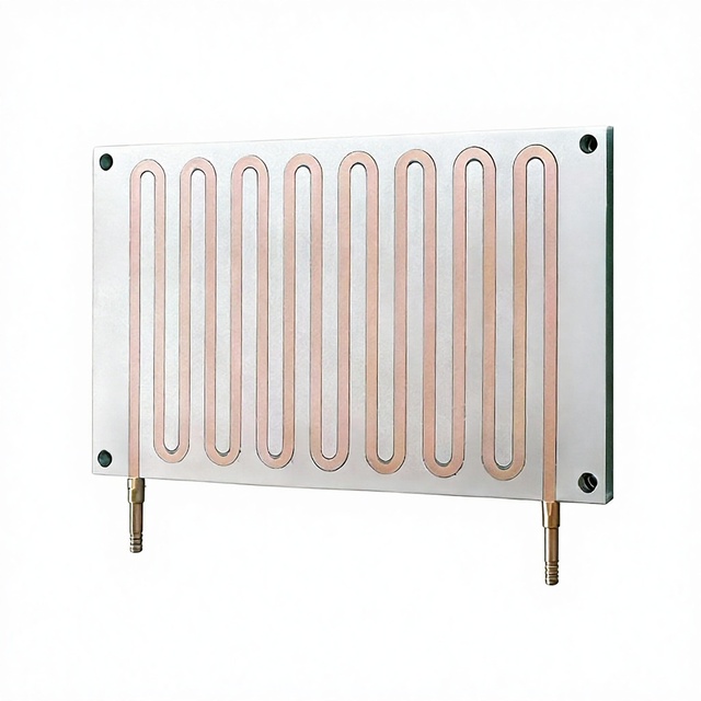 Premium Custom Industrial Liquid Cold Plates Copper Tube Cnc Machining IGBT Electronic Aluminum Water Cooling Plate